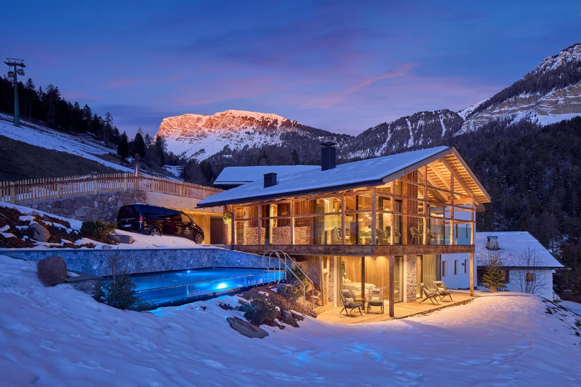 Luxury Chalet Vilaiet Ortisei Kültér fotó